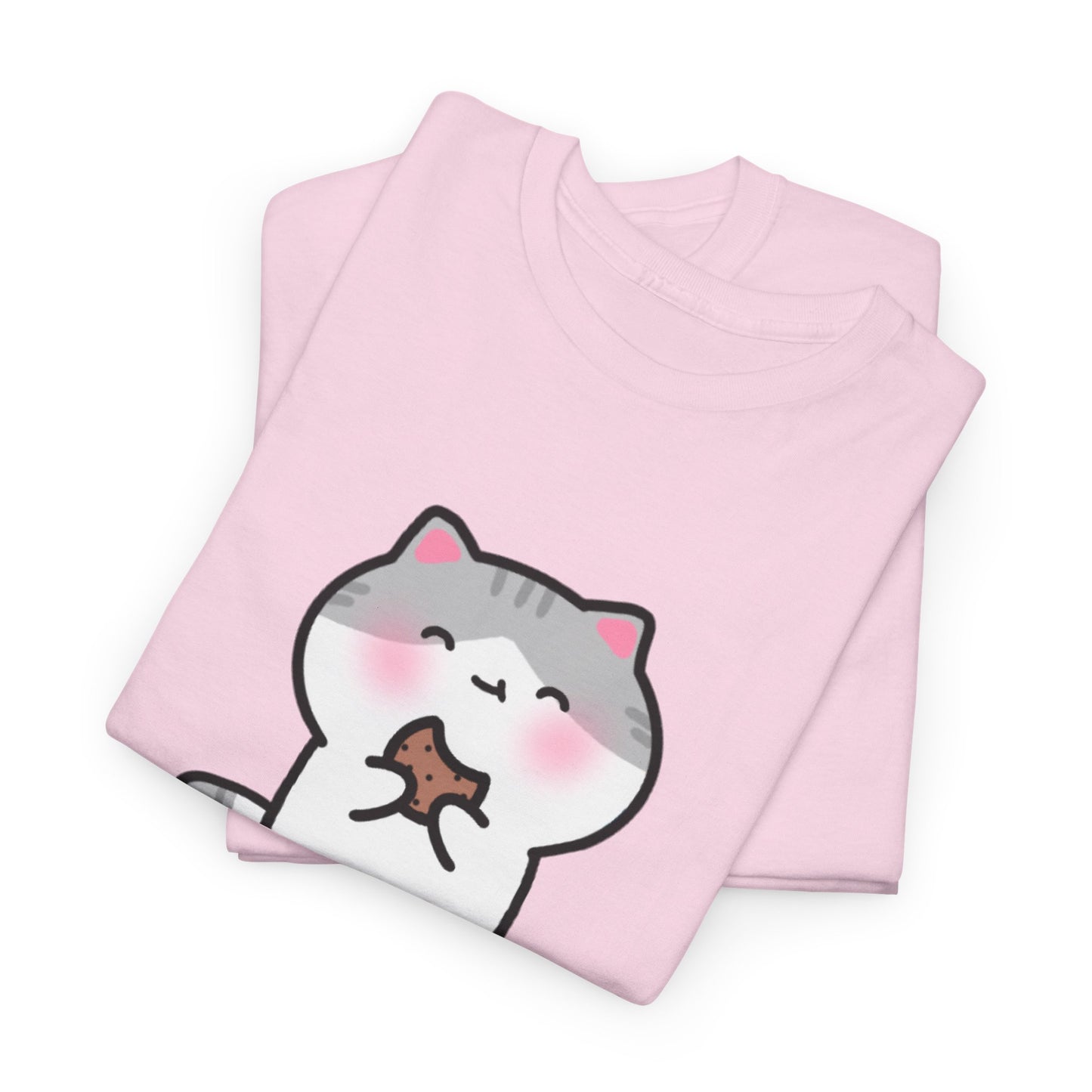 Cookie Lover Pink Pajama Tshirt Inspired by Pudding Kitties