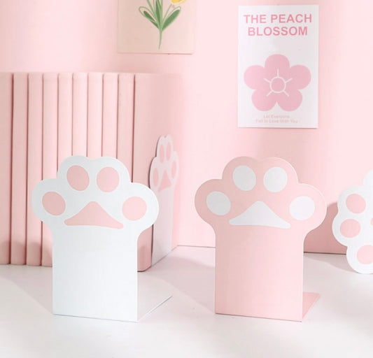 Cat paw book stand