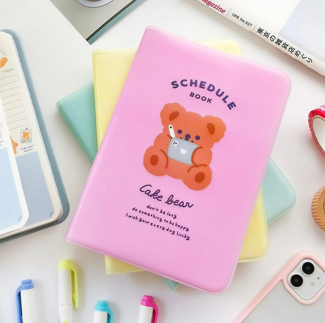 Cake bear schedule book