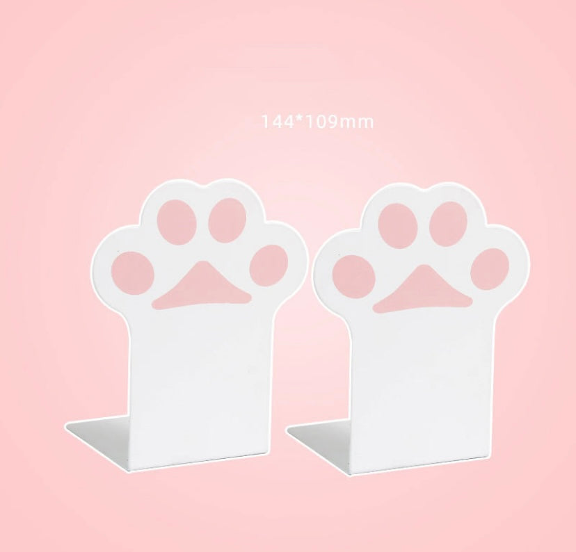 Cat paw book stand