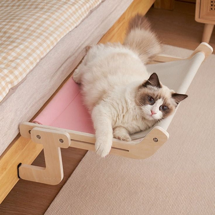 Cat hanging bed