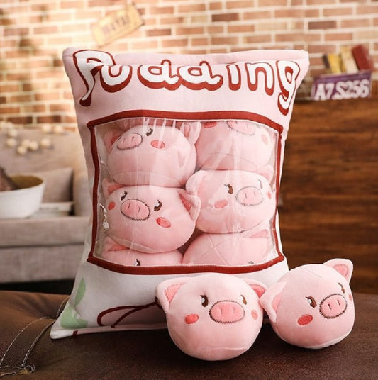 Cute Piggies Pillow