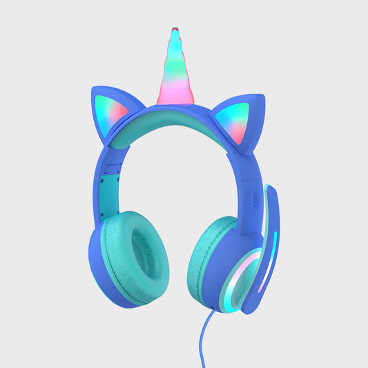 Cat unicorn bluetooth headset